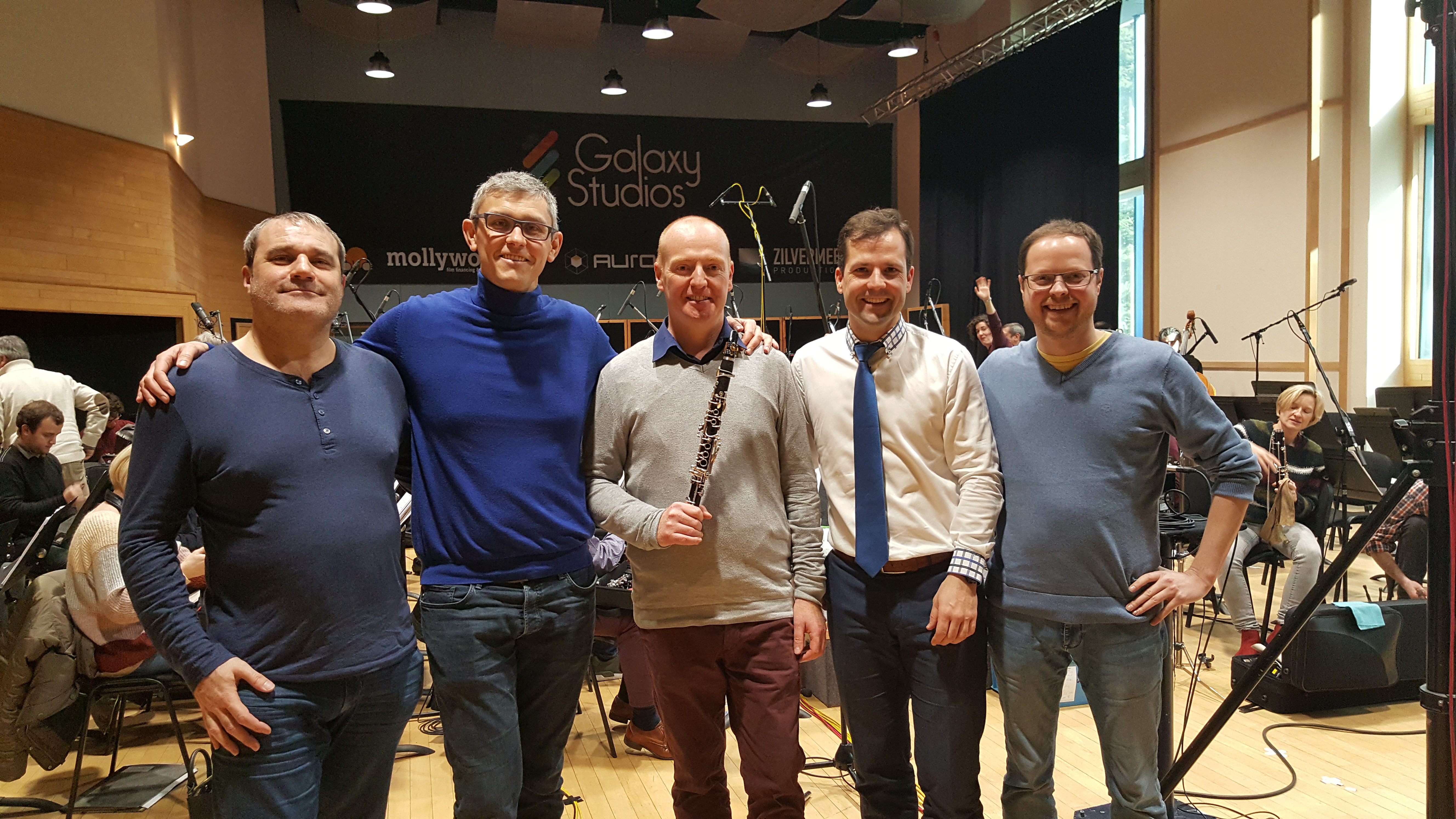 Studio Galaxy 2019 with Alexandre KOSMICKI, David VAN MAELE, Yves SEGERS and Patrick LEMMENS